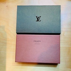 Authentic Louis Vuitton LV Empty Wallet Gift Box